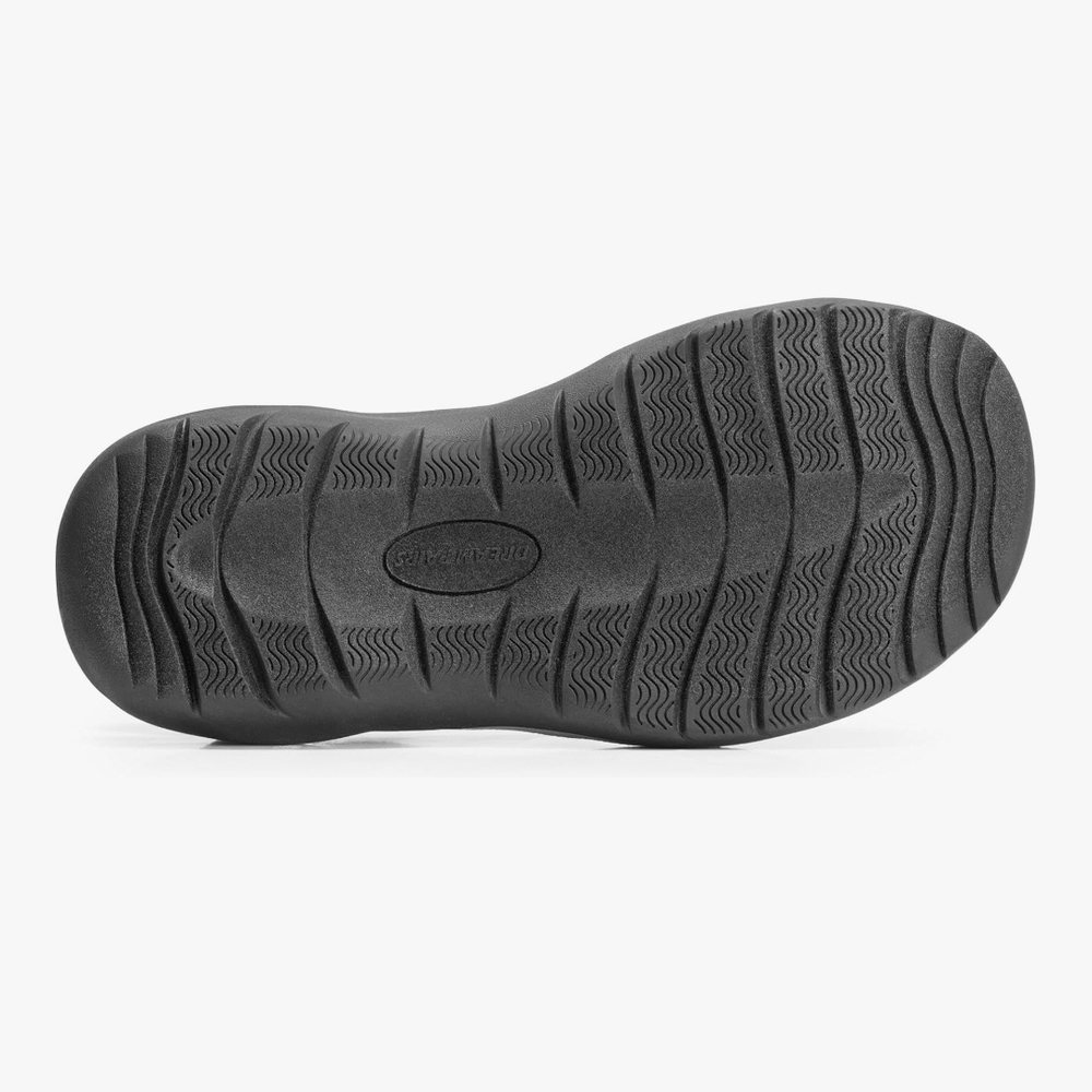 Dream Pairs Men's Black/Grey Adventurous Summer Outdoor Sandals Size 13 - Picture 10 of 12